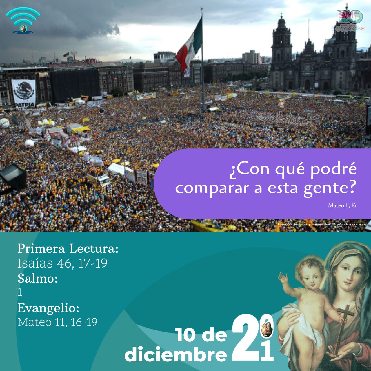 ¿ Con qué podré comparar a esta gente?
