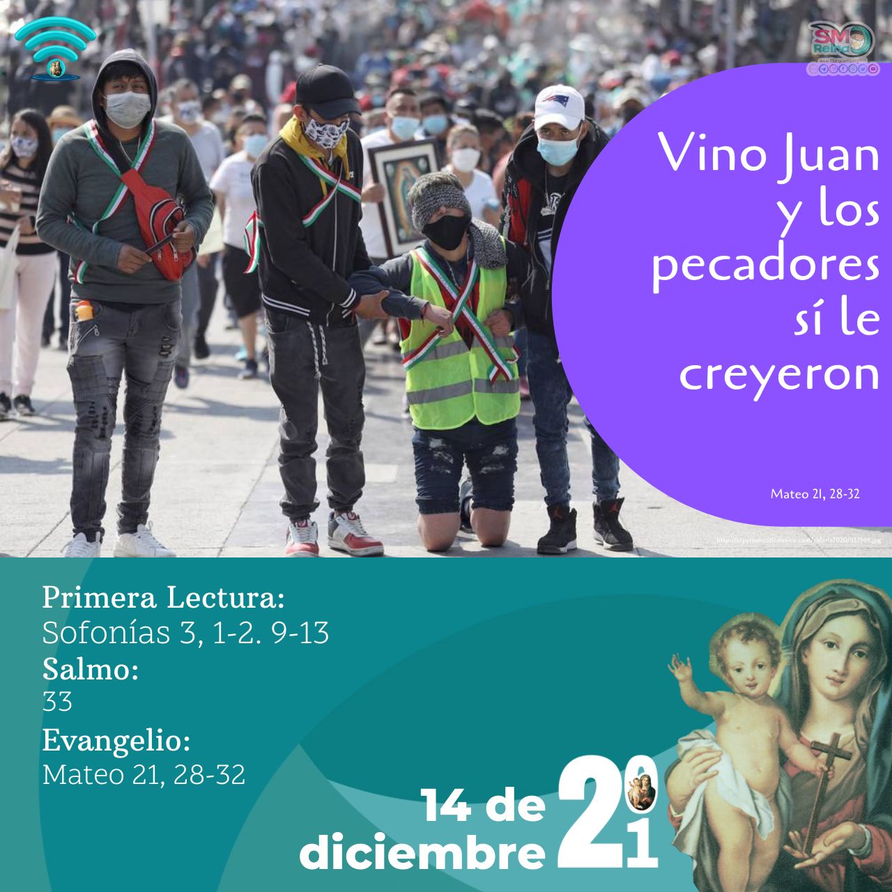 Vino Juan y los pecadores sí le creyeron